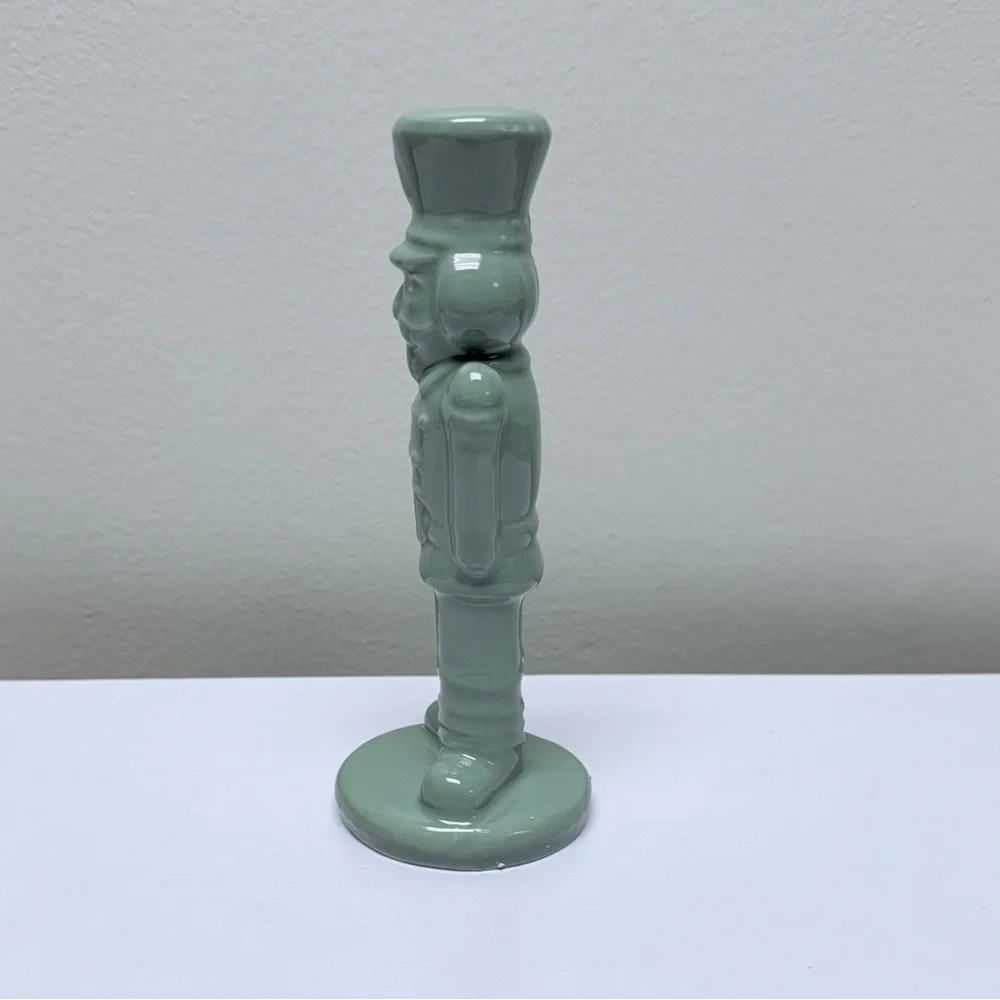 3 for $15 SALE Target Bullseye Ceramic Green Nutcracker from 2023 Collection